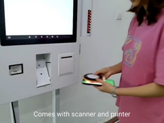 RJ45 Connection 32 Inch Interactive Touch Screen Kiosk