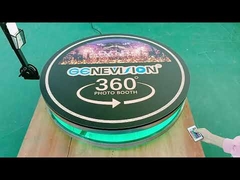 Live Show 360 Degree Rotation Selfie Photo Booth Stand For Wedding Party