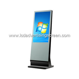 43 Inch Slope Standing Touch Computer Digital Signage IR Touch Screen Display Totem