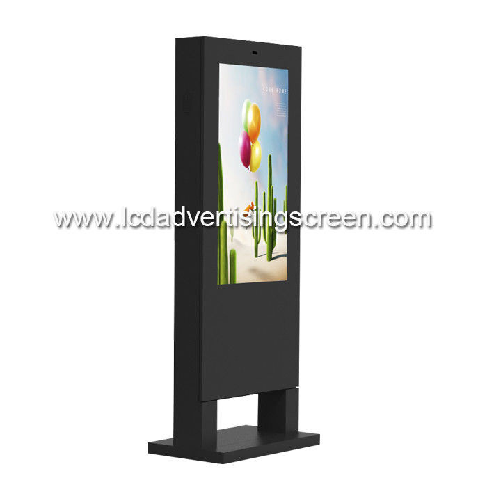 43'' standing outdoor digital signage full HD 1080P WIFI display lcd touch screen monitor built-in IP65 waterproof