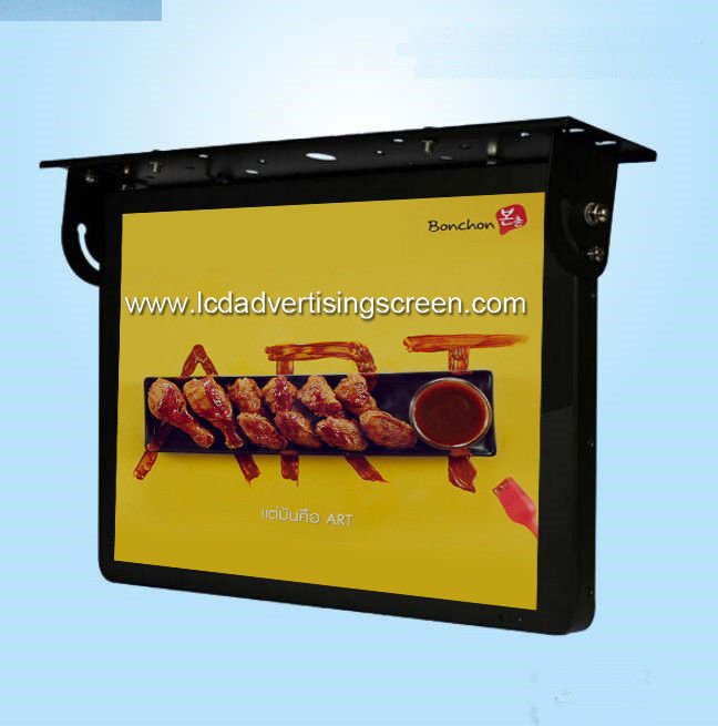 Android system 19 inch wifi wall mounted LCD Advertising Digital Signage Bus Player for promotion