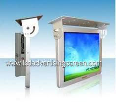 Indoor Bus Advertising Screen Digital Signage 350cd/M2 Brightness