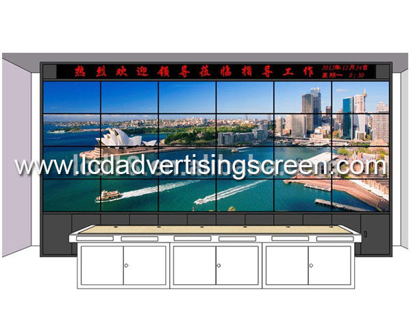 Exhibition 46 Inch 6x3 Multi LCD Advertising Screen 4k Resolution