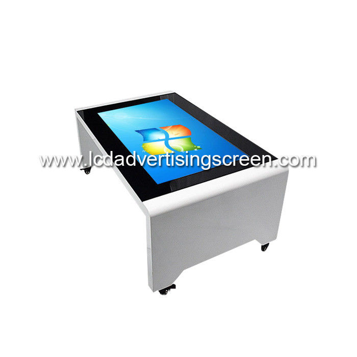 43 Inch Meeting Room Waterproof Smart PCAP Touch Screen Table Display with Win 10 System