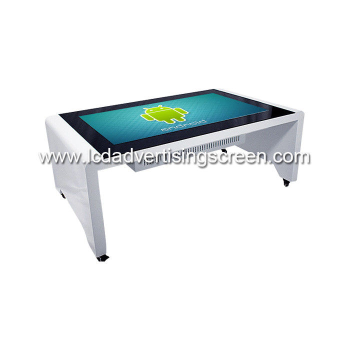 43 Inch Meeting Room Waterproof Smart PCAP Touch Screen Table Display with Win 10 System