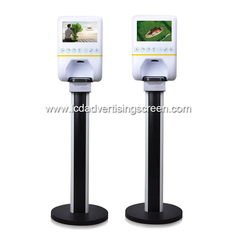 Sanitizer 10.1 Inch Infrared Lcd Advertising Player