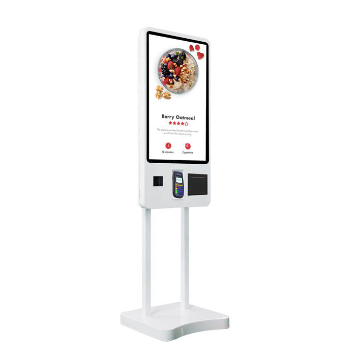 Restaurant 240V TFT 350cd/M2 Self Service Payment Kiosk