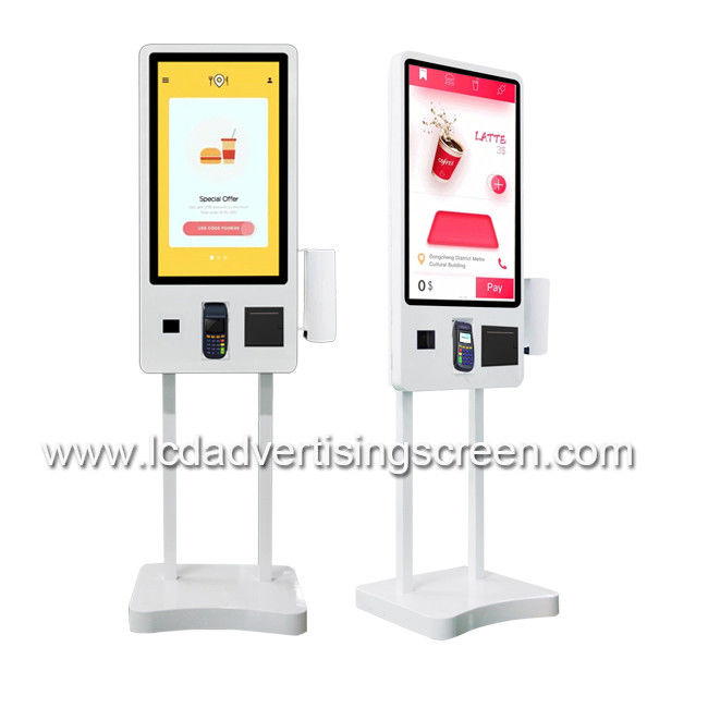 350cd/M2 32 Inch Capacitive LCD Self Service Payment Terminal