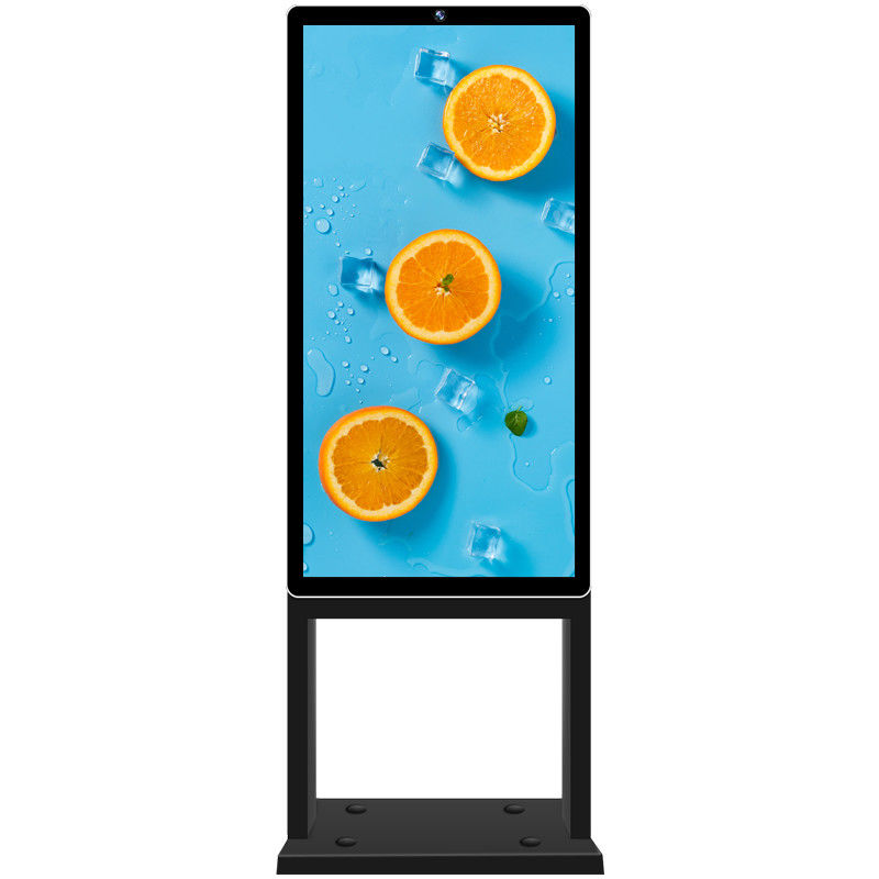 43 Inch 2500nits AIO Android Floor Standing Kiosk RAM 2G ROM 8G