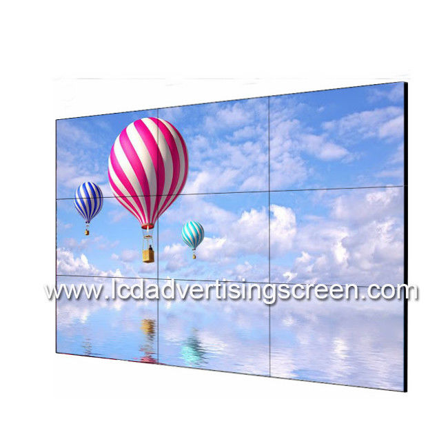 3X3 Assemble 55" 500nits Ultra Slim Seamless LED Video Wall