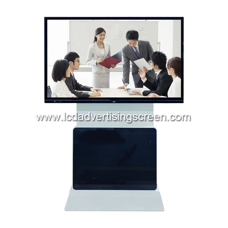 Floor Standing 400cd/2 Interactive Touch Whiteboard Steel Nano Surface